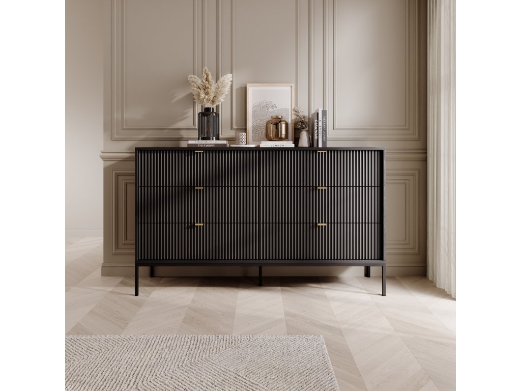 Piaski 23 06 28 Nova Komoda czarna front