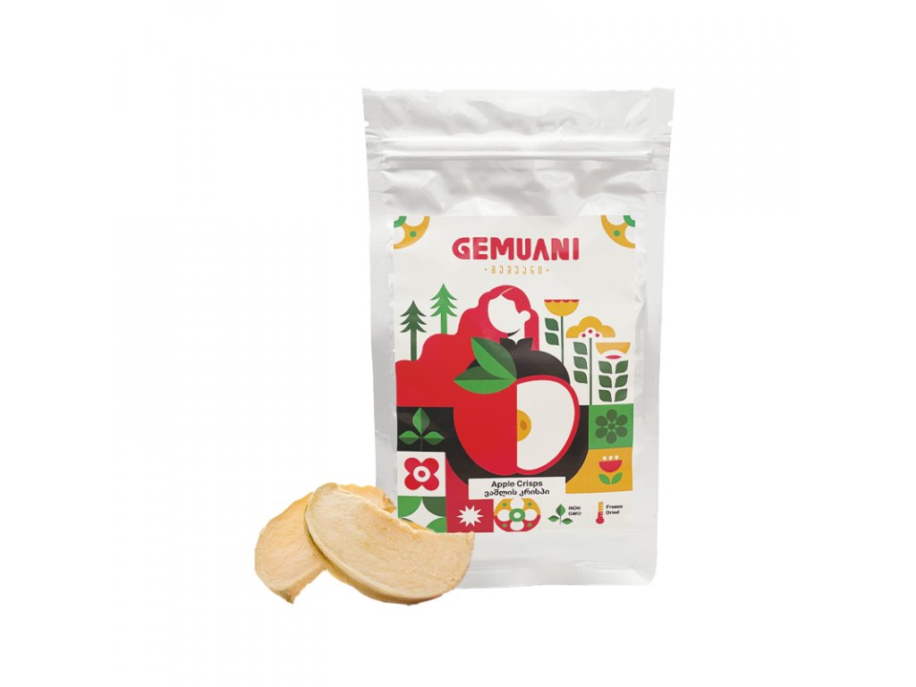 Gemuani chips jablko sušené mrazem  35 g