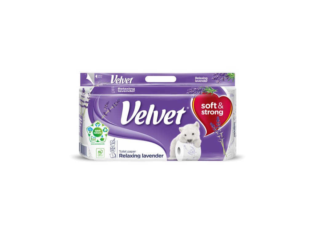 Velvet Lavender - třívrstvý