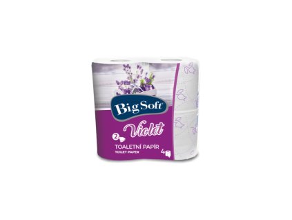 Big Soft Violet - dvouvrstvý