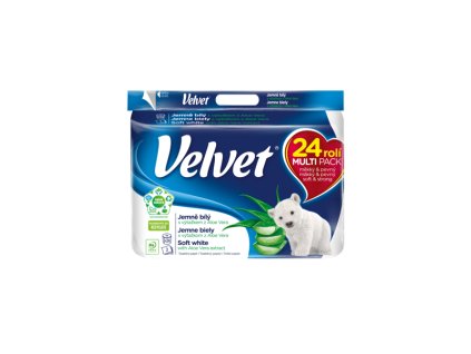 Velvet White - třívrstvý 24