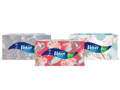 Velvet Pastels 120 - třívrstvý