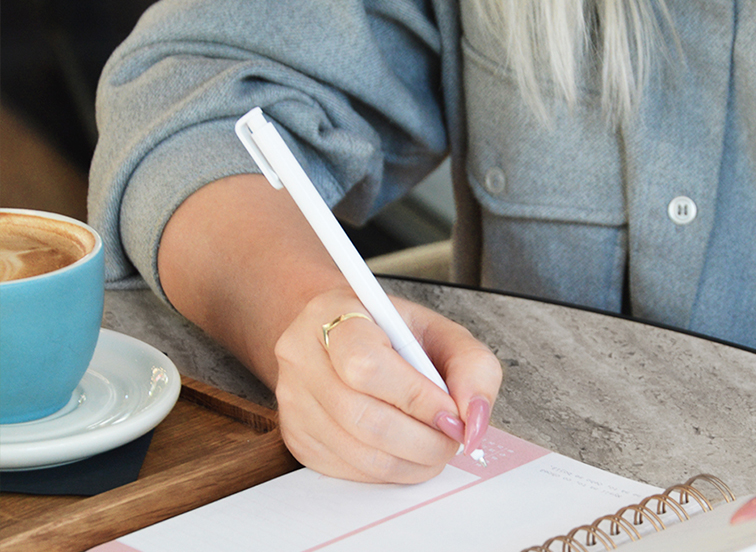 5 důvodů, proč zapisovat myšlenky