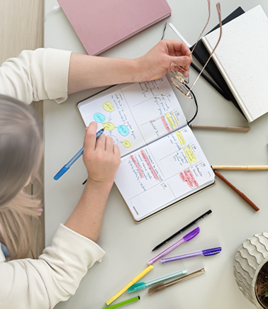 Síla barev v&nbsp;našich diářích