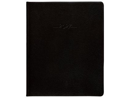 Diář Carus 2027 černý týdenní PRE