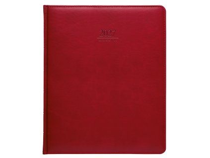 Diář Gemma 2027 červený týdenní PRE