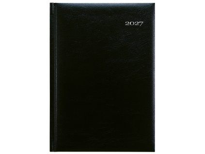 Diář Kronos 2027 černý Denní A5