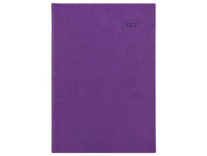 Diář Viva 2027 fialový denní A5