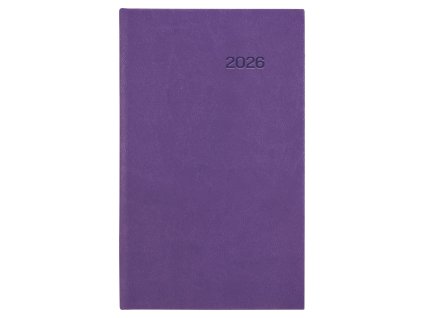 Diář Viva 2026 fialový týdenní Kapesní