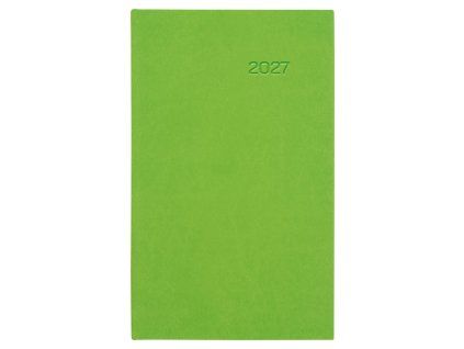 Diář Viva 2027 zelený týdenní Kapesní
