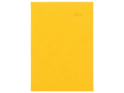 Diář Viva 2027 žlutý Denní A5