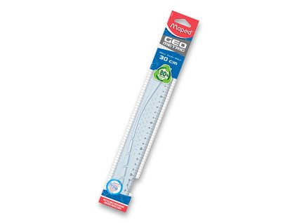 Pravítko MAPED Geometric 20cm plastové, BL
