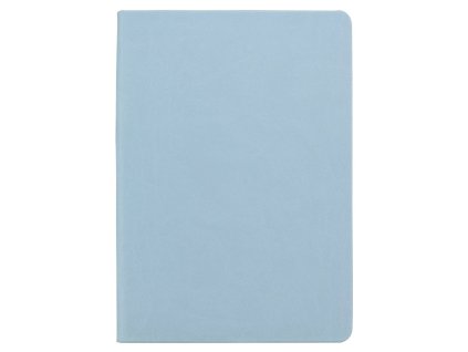 Světle modrý zápisník G-Notes, linkované strany