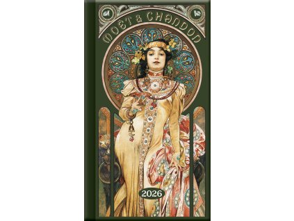 Mini diar ART MUCHA SK + CZ 2026