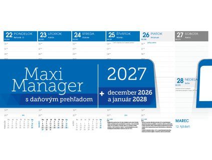 Maximanager modry 2027 SK tit