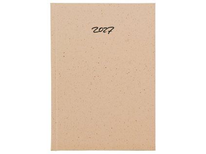 Diář EKO hnědý týdenní A5 - kakao