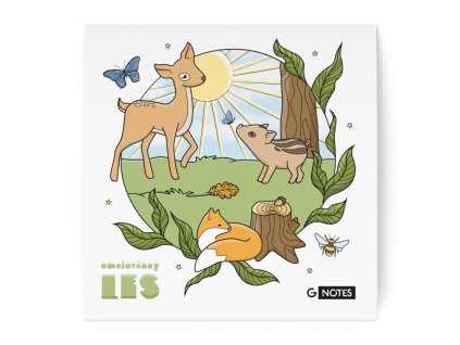 G OM 002 omalovanky Les