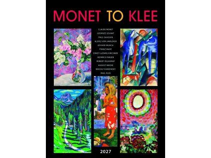 Spektrum Grafik nástěnný kalendář Monet to Klee