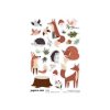 Samolepky - Z lesa / Lesní zvěř:Lišky