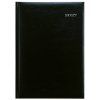 Graspo slovenský týdenní diář A5 Kronos, černý, 128 stran. SK