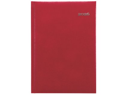 GRASPO diary Kronos A5 daily 2026 red,  336 pages