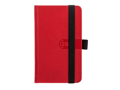 GRASPO diary Trendy pocket weekly 2025 red, 128 pages