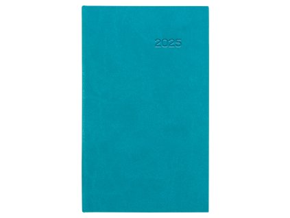GRASPO diary Viva pocket weekly 2025 turquoise, 128 pages