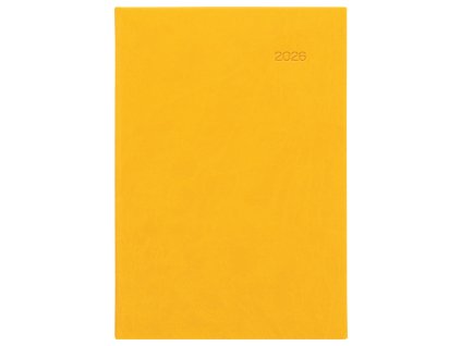 GRASPO diary Viva A5 daily 2026 yellow, 336 pages