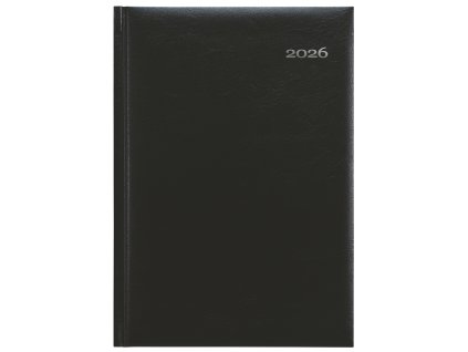 GRASPO diary Kronos A5 weekly 2026 black, 128 pages