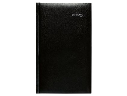 GRASPO diary Kronos pocket weekly 2025 black, 128 pages