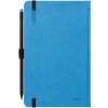 G-Notes notebook no. 1 blue, pencil with eraser in the colour of the notebook, 160 pages