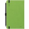 G-Notes notebook no. 1 green, pencil with eraser in the colour of the notebook, 160 pages