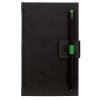 G-Notes notebook no. 2 green, pencil with eraser in the colour of the notebook, 160 pages