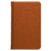 GRASPO diary Kastor pocket weekly 2025 brown, 128 pages