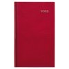 GRASPO diary Kronos pocket weekly 2024 red, 128 pages