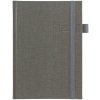 GRASPO diary Tweed A5 daily 2026 grey, 336 pages