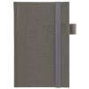 GRASPO diary Tweed pocket weekly 2025 grey, 128 pages
