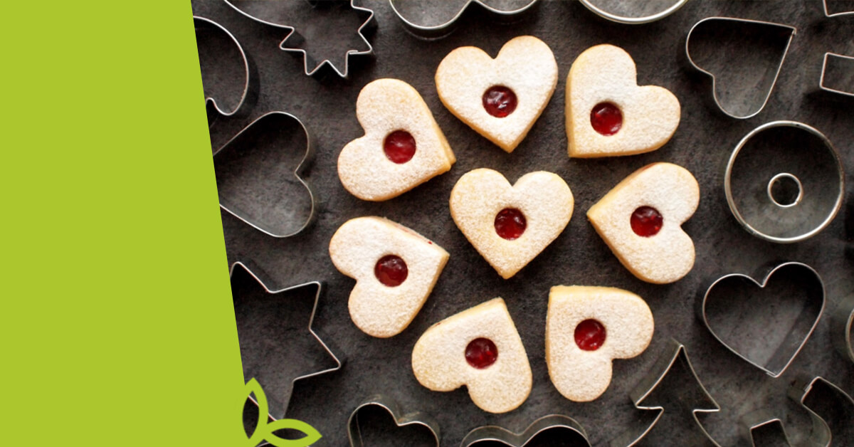 Linecké cukroví – bez lepku, vajec, laktózy a cukru