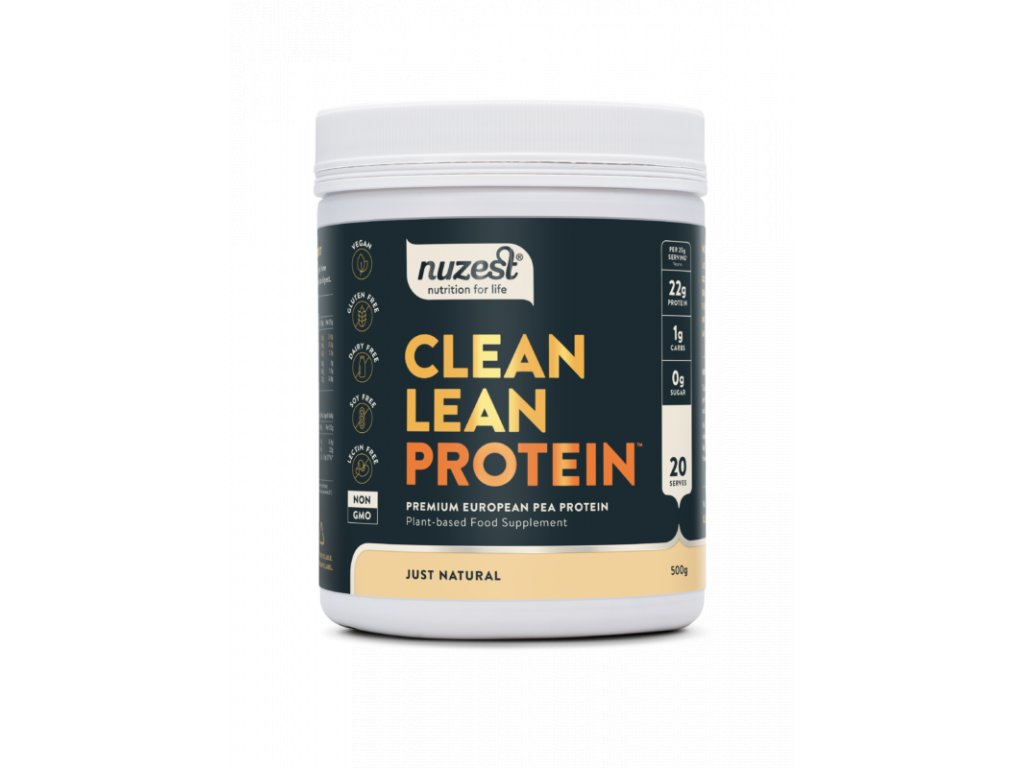 21633 clean lean protein just natural nuzest 500 g