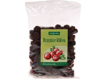 24486 bio brusnice klikva slazena jablecnou stavou 400g bionebio