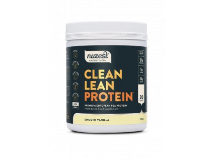 26526 clean lean protein smooth vanilla nuzest 500 g