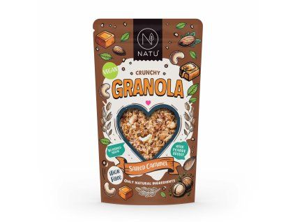 Granola Slaný karamel 380 g NATU