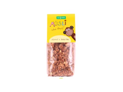21291 bio musli nebud hloupy krupave s cokoladou 300g bionebio