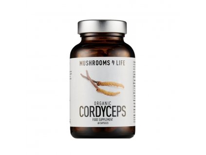 26436 bio cordyceps 60 kapsli mushrooms 4 life