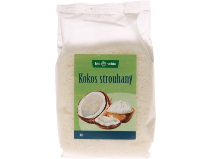 23061 bio kokos strouhany 200g bionebio