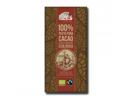 chocolate puro pasta cacao