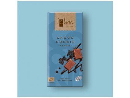 20466 bio cokolada choco cookie vegan ichoc 80g
