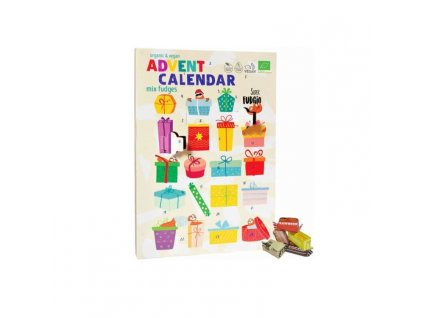 22434 bio adventni kalendar karamelovy 260g super fudgio