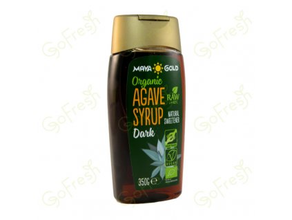 25434 bio sirup z agave tmavy maya gold 250 ml