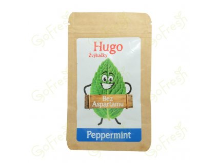 22404 zvykacky bez aspartamu peppermint hugo 9 g
